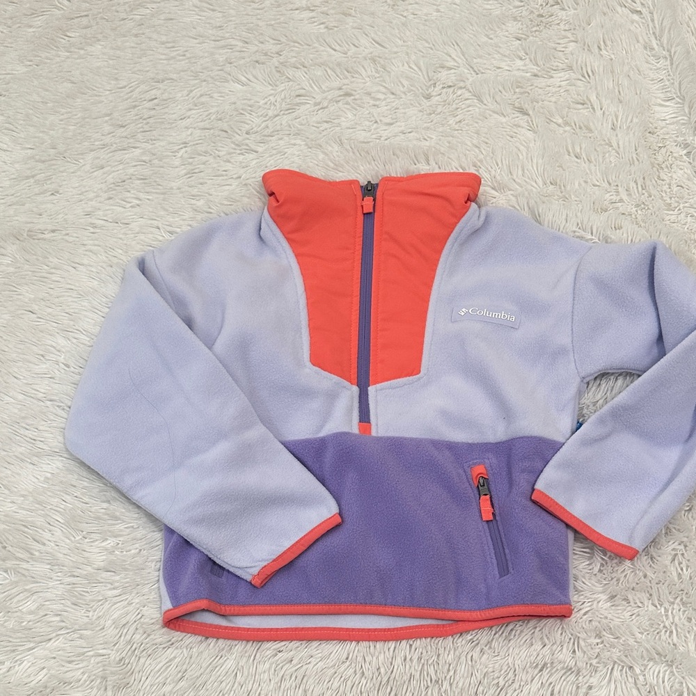 🟣 NWT Columbia Fleece Zip Up Jacket